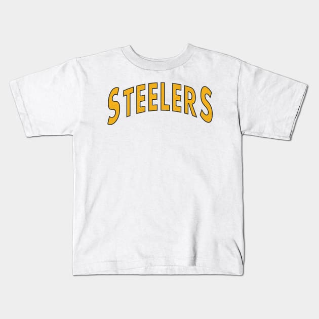 Steelers Kids T-Shirt by teakatir